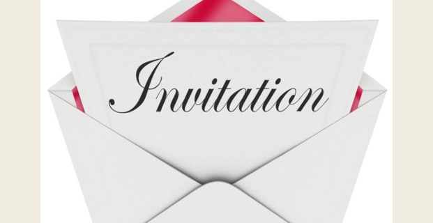 An Invitation!