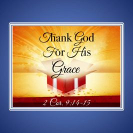 The Indescribable Grace of God