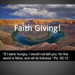 Faith Giving!