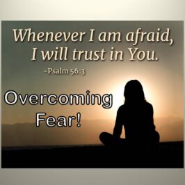 Overcoming Fear!