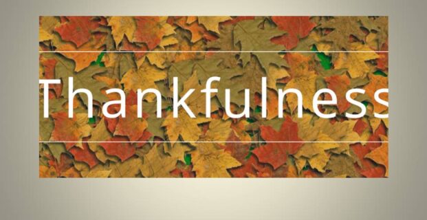 Thankfulness