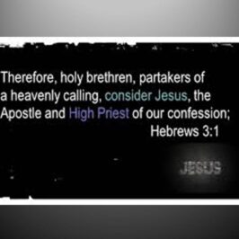 Jesus our High Priest (Part 1)