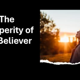 The Prosperity of the Believer